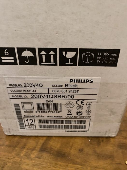 Монітор Philips 20" 1920x1080