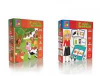 Ігри розвивашки Vladi Toys У лісі та на фермі. Професії. Смаколики