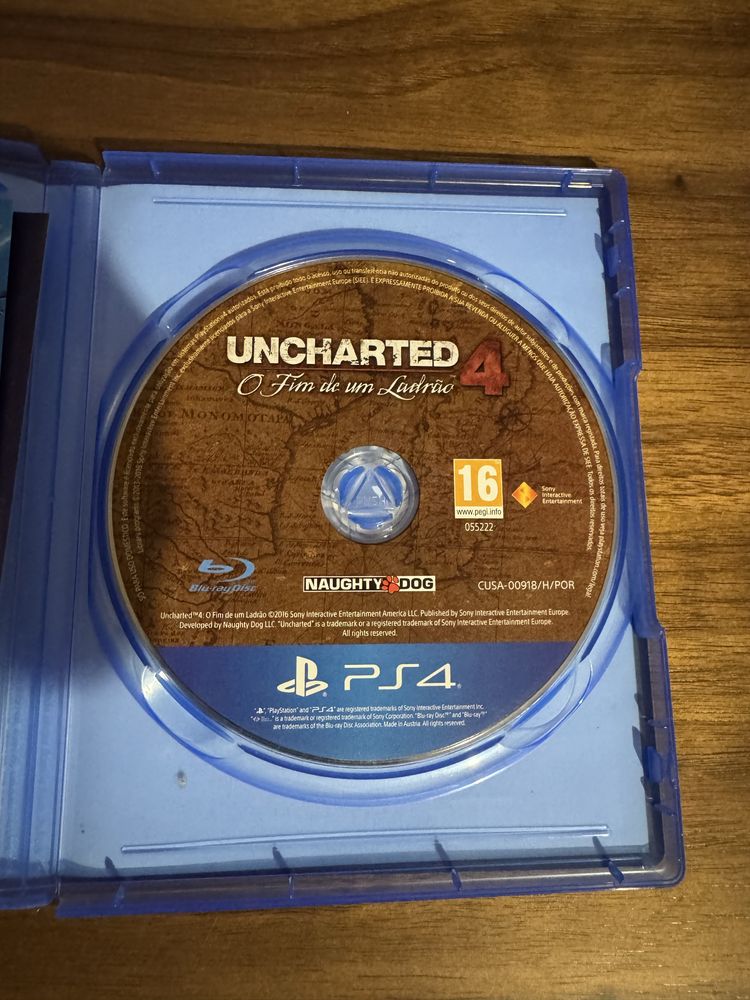Jogo Uncharted 4 - PS4