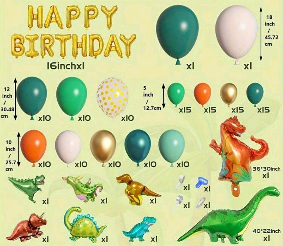 Balões - Mais de 160 peças