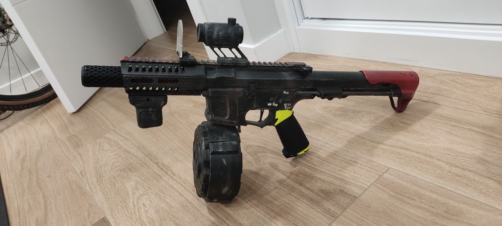 Drum Mag Elétrico Airsoft (ARP9/PX9)