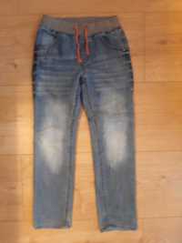 Spodnie jeansy chłopięce rozm 128