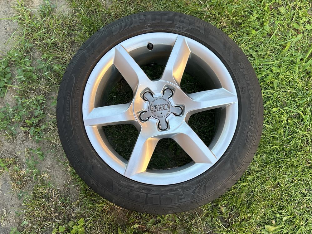 Koła lato Audi A5, 8T0! 5x112, 17 cali, ET26! Wysyłka! Stan DB+