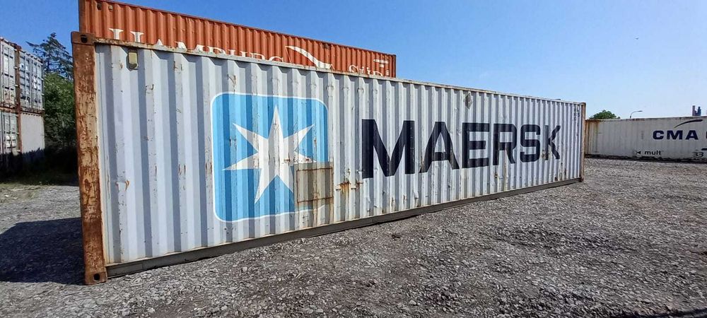 Kontener używany 40 DC z Niemiec