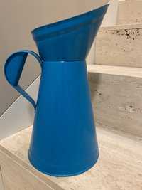 Jarra/Regador decorativo azul turquesa
