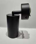 Lampa sufitowo ścienna kinkiet sand black