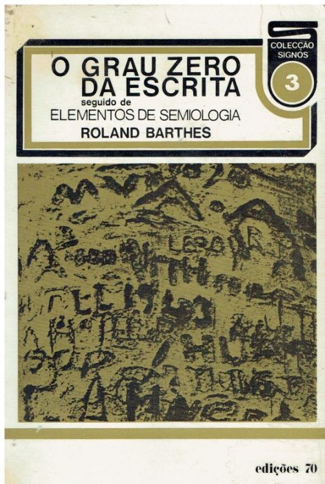 7549 O Grau Zero da Escrita de Roland Barthes