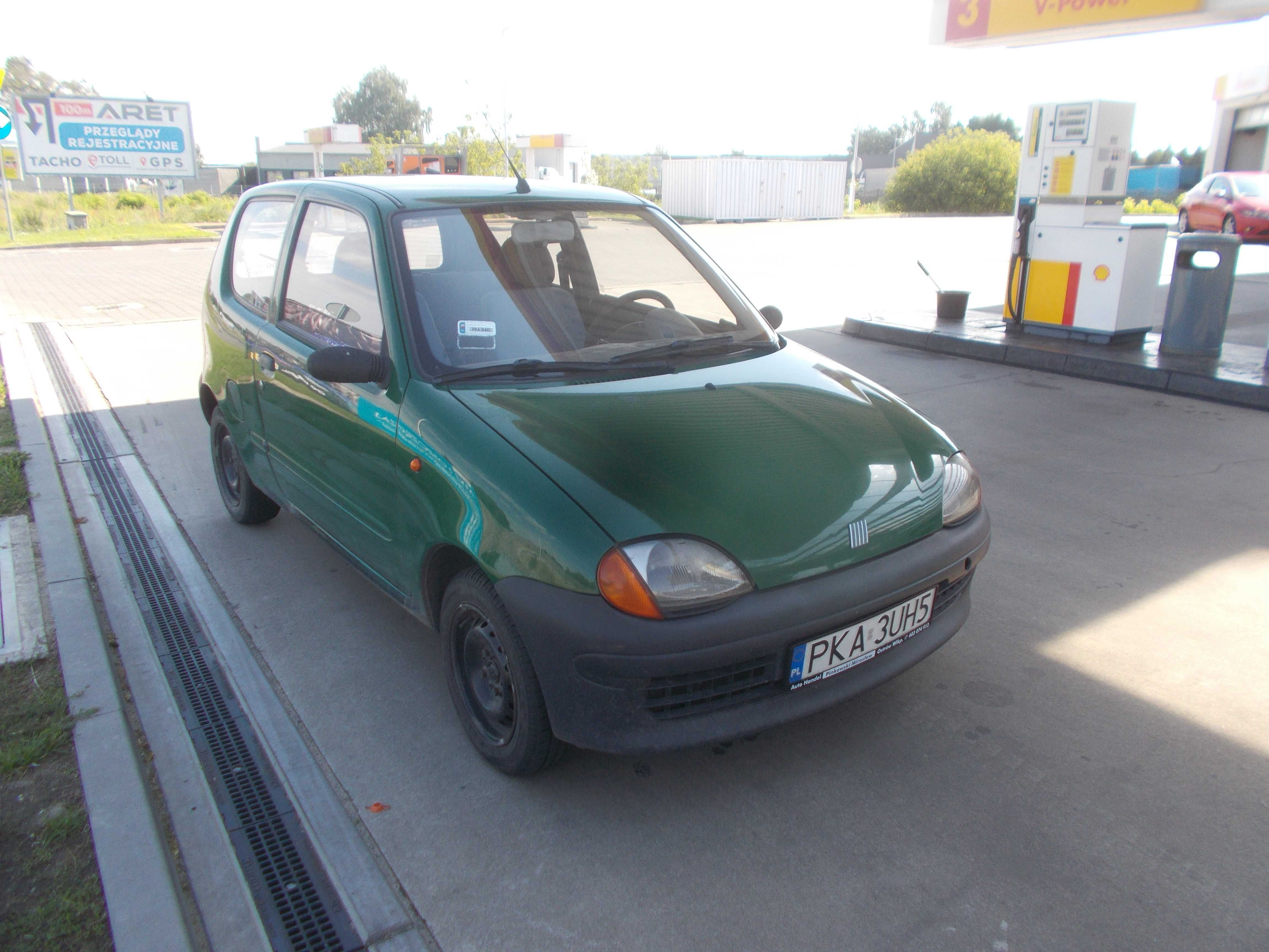 Błotnik lewy Fiat Seicento kolor 312/B demontaż