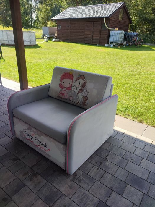 Sofa jednoosbowa dla dzieci