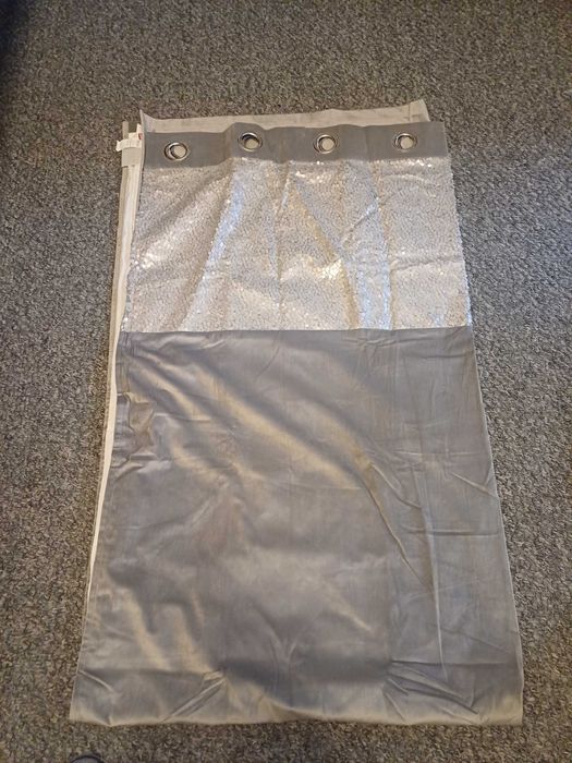 2 nowe zasłony szare Home and You