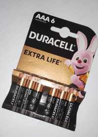 Мизинчиковые ААА LR03 батарейки Duracell новые, оригинал