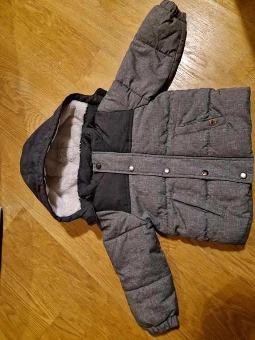 Kurtka chłopięca zimowa h&m  86 92