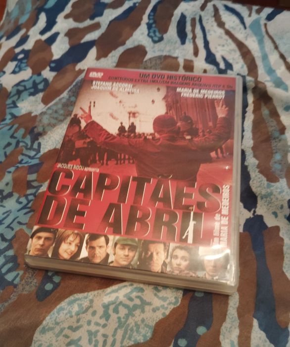 DVD Filme Capitães de Abril Usado