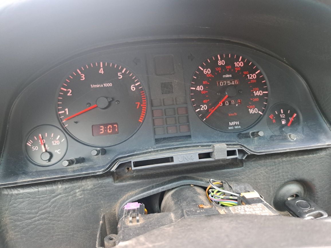 Audi 80 b4 licznik 160 mph 260 kmpoliftowy V6 2.6 2.8 benzyna