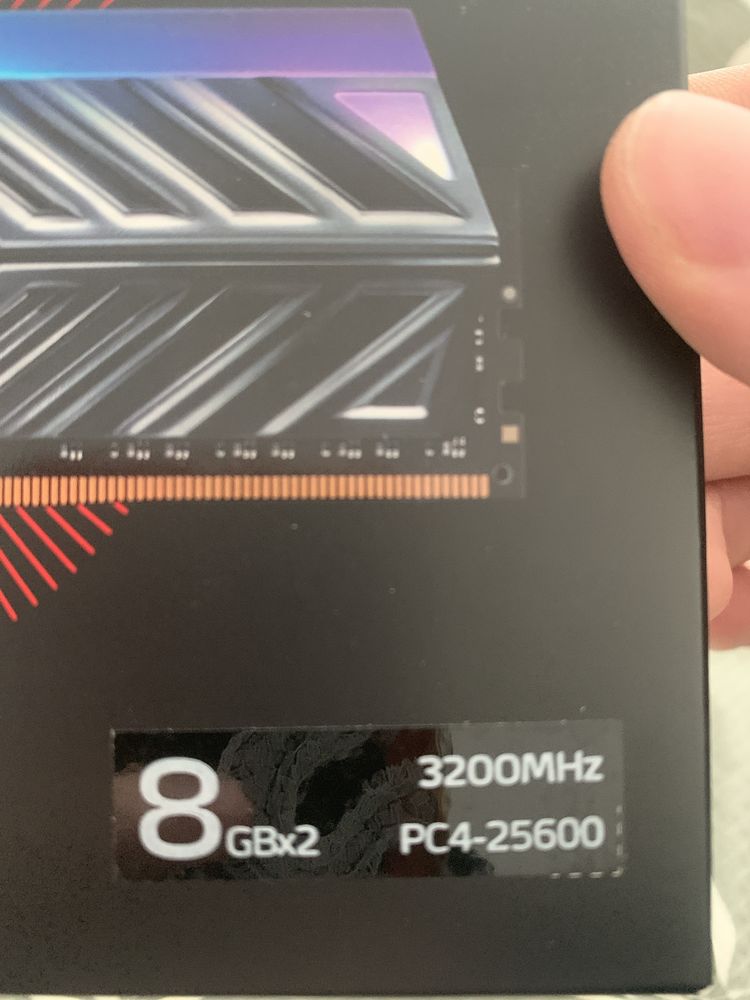 Pamięć RAM DDR4 XPG Spectrix D41 8GB x2 3200mhz