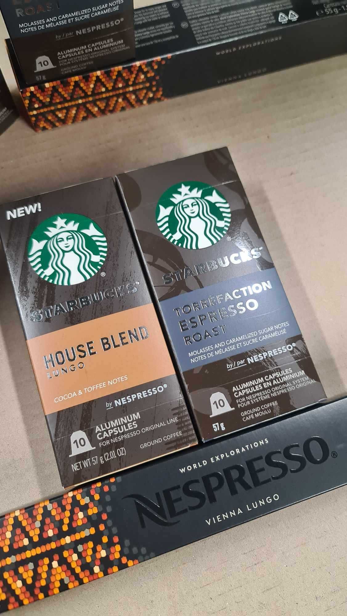 Капсулы катриджи для кофемашин Nespresso Starbucks ОРИГІНАЛ