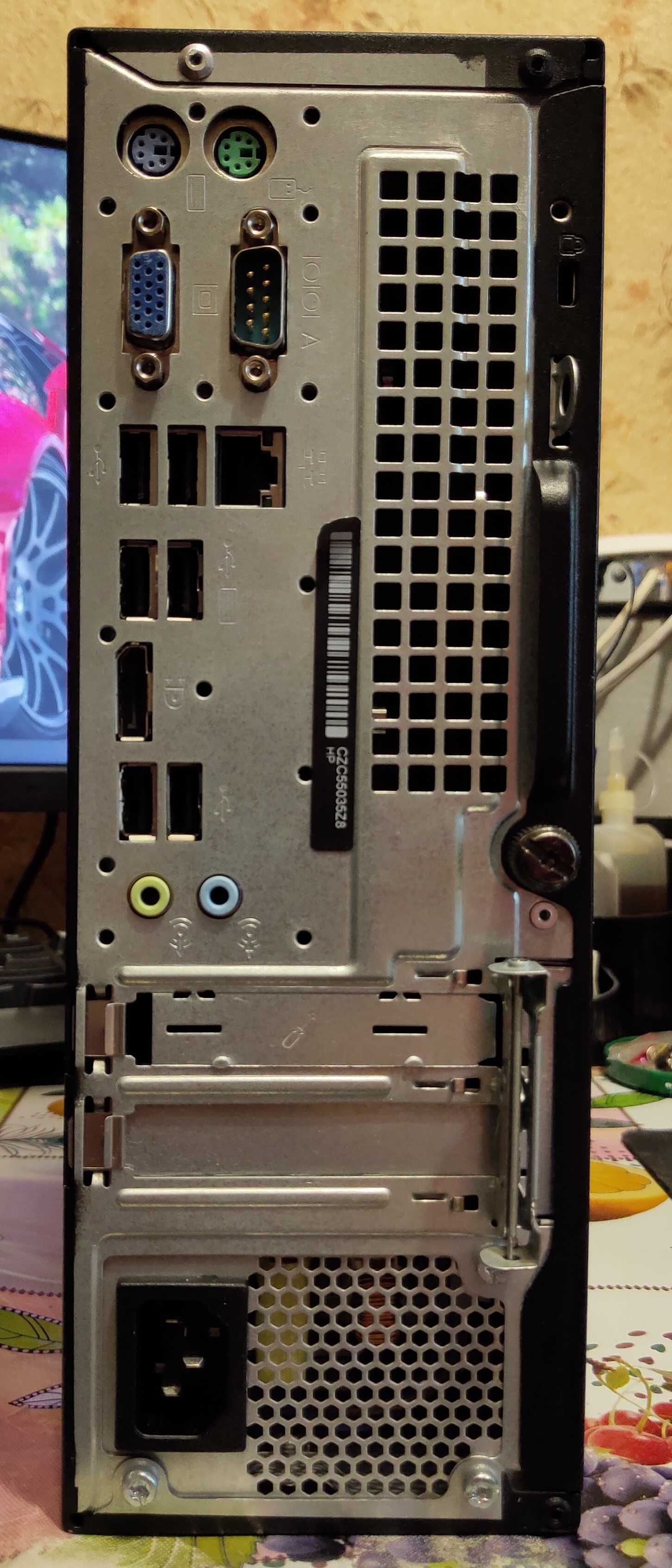 Компьютер, HP ProDesk 400 G2.5 SFF, i5–4590S, DDR3-8Gb, HDD-500Gb