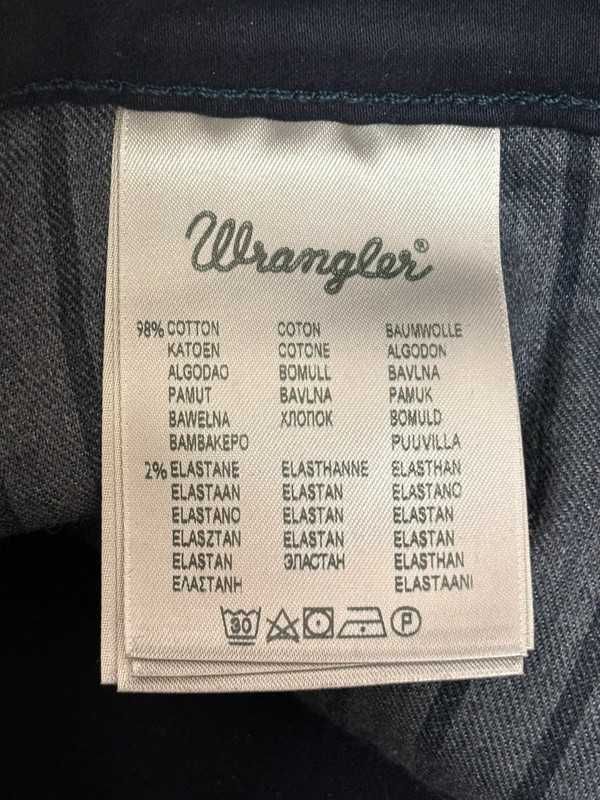 Wrangler Arizona W30 L34 Męskie Jeansy Regular Fit Navy Blue nowe