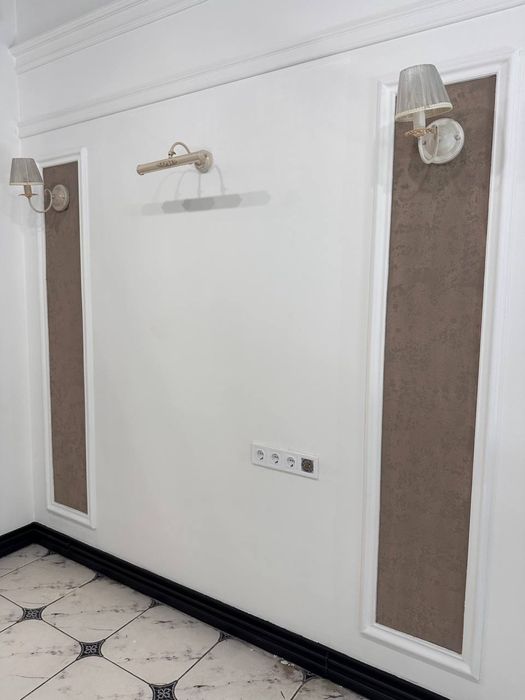 Люстра с абажурами + 11 светильников