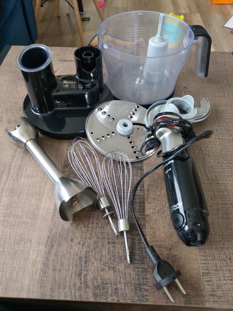 Blender Philips silnik z obudową HR1677/90 ostrze tarcza popkrywa misa