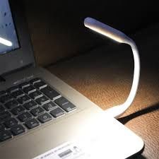 Lampka USB Led do laptopa +Mysz Bezprzewodowa akumulatorowa podświetla