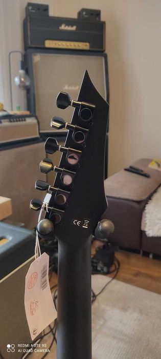 Gitara elektryczna Harley Benton HWY-25 BKS superstrat + SETUP!