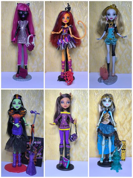 Монстер хай оперета кетті Нуар еббі френкі гулія спектра луна мауседес