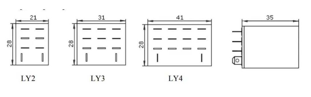Реле LY4 (АС 220 V) АСКО