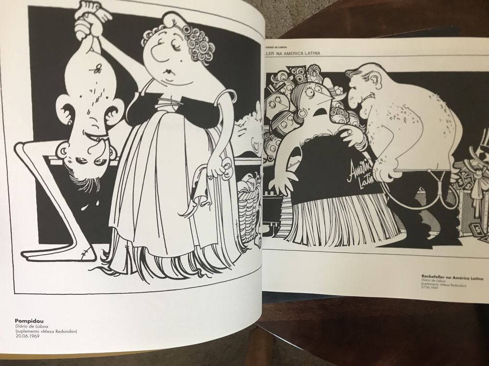 Livro: Cartoons 1969 a 1992, João Abel Manta - NOVO