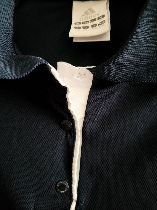 Granatowa koszulka Polo Adidas M damska