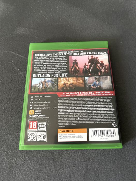 Gra Red Dead Redemption 2 na Xbox One