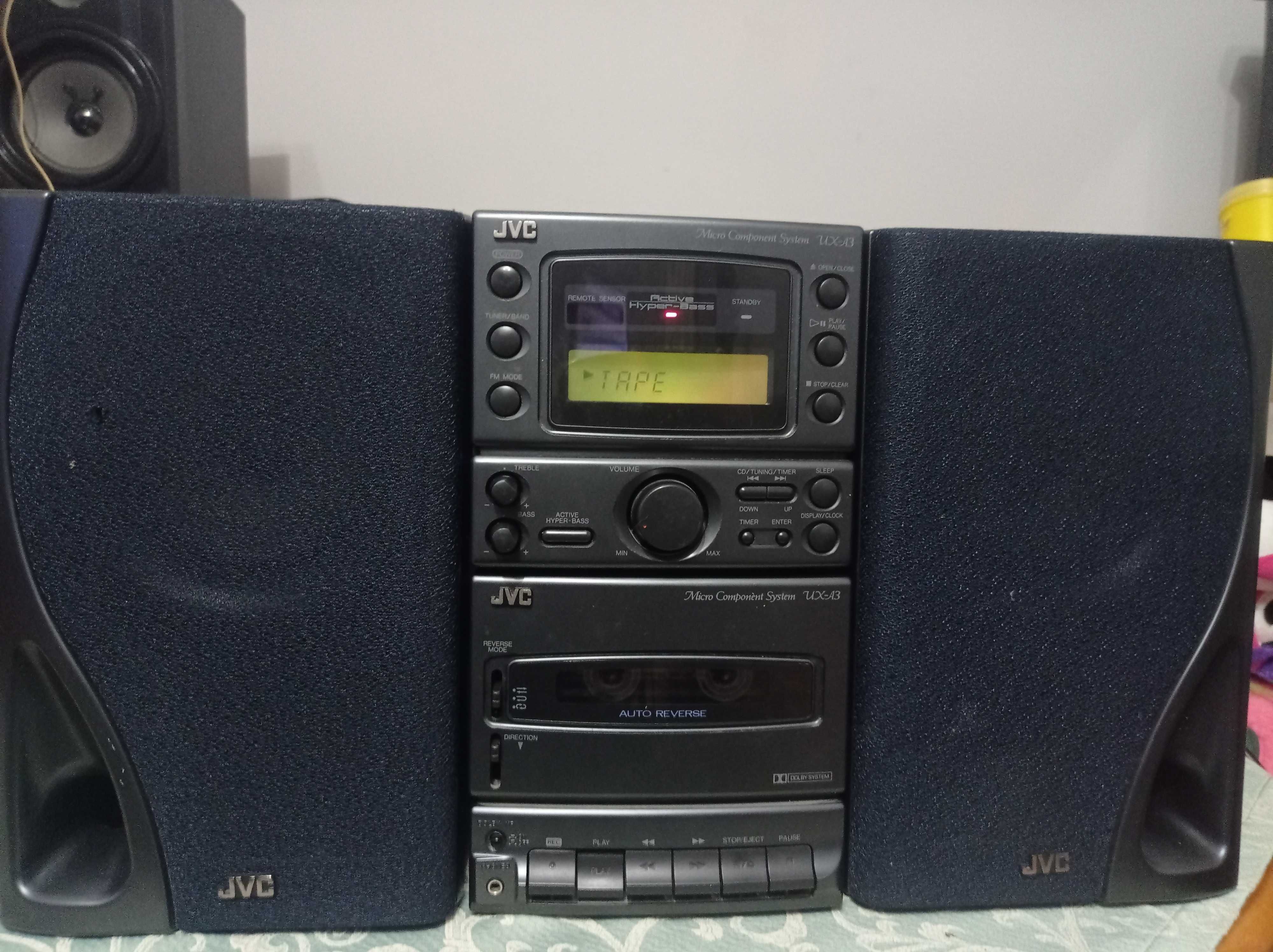 Mini Wieża  JVC Micro System   Model UX A3