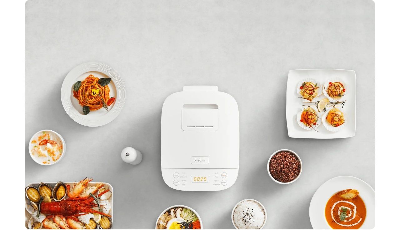 Xiaomi Smart Multifunctional Rice Cooker - Panela Elétrica Arroz de 3l