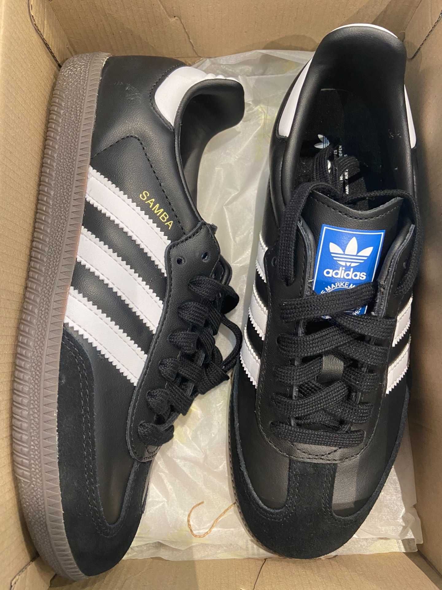 Adidas Samba OG Black White Gum 38