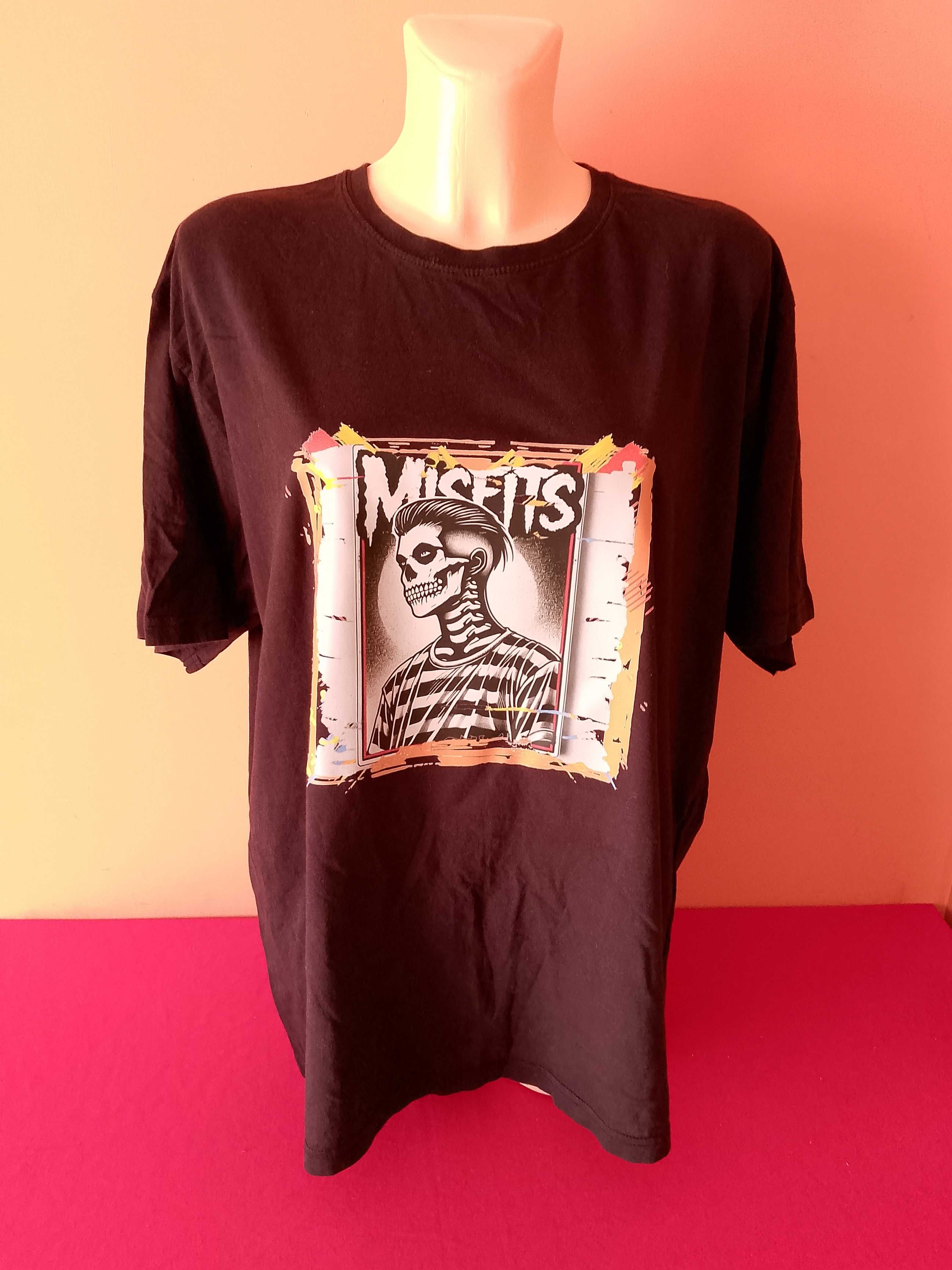 Koszulka z nadrukiem misfits