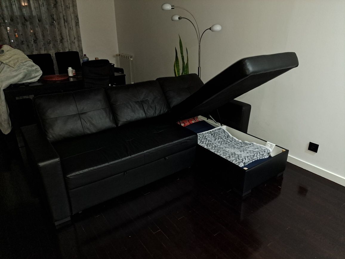 Sofa em pele como novo