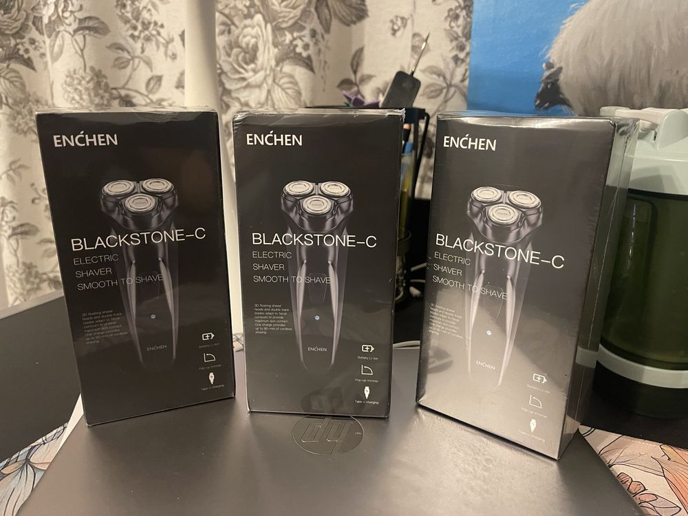 Електробритва Xiaomi ENCHEN BlackStone 3d акумуляторна