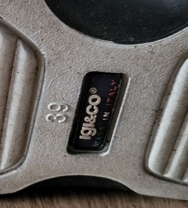 Botki na koturnie Igi&Co  jesień zima 39 Nowy Jork