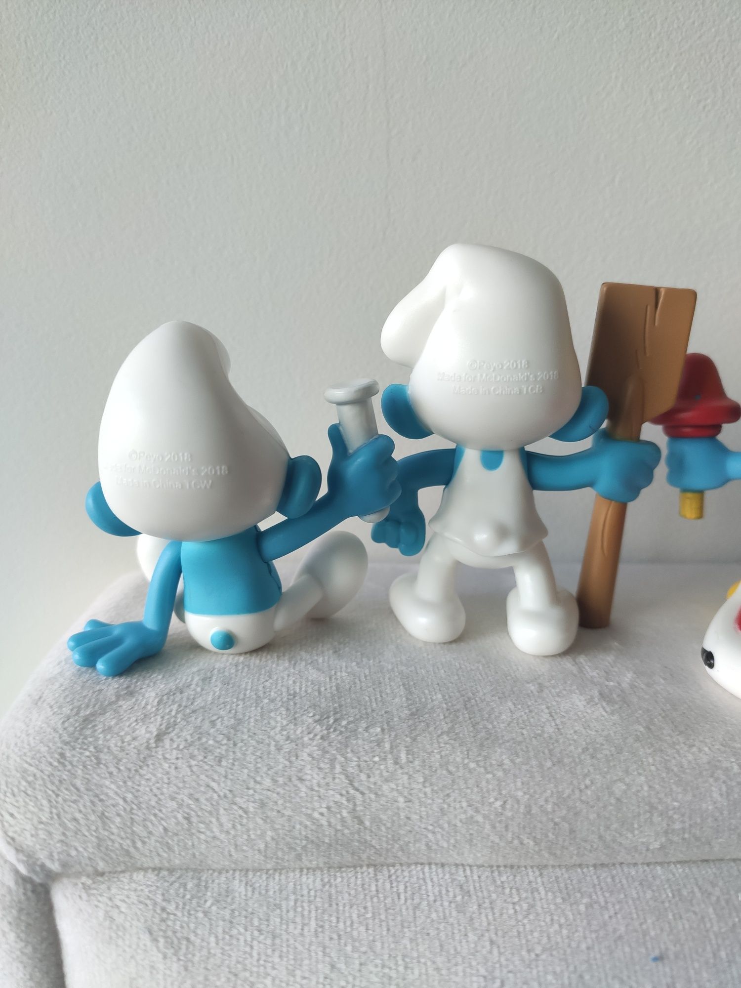 Lote de 4 figuras Smurfs