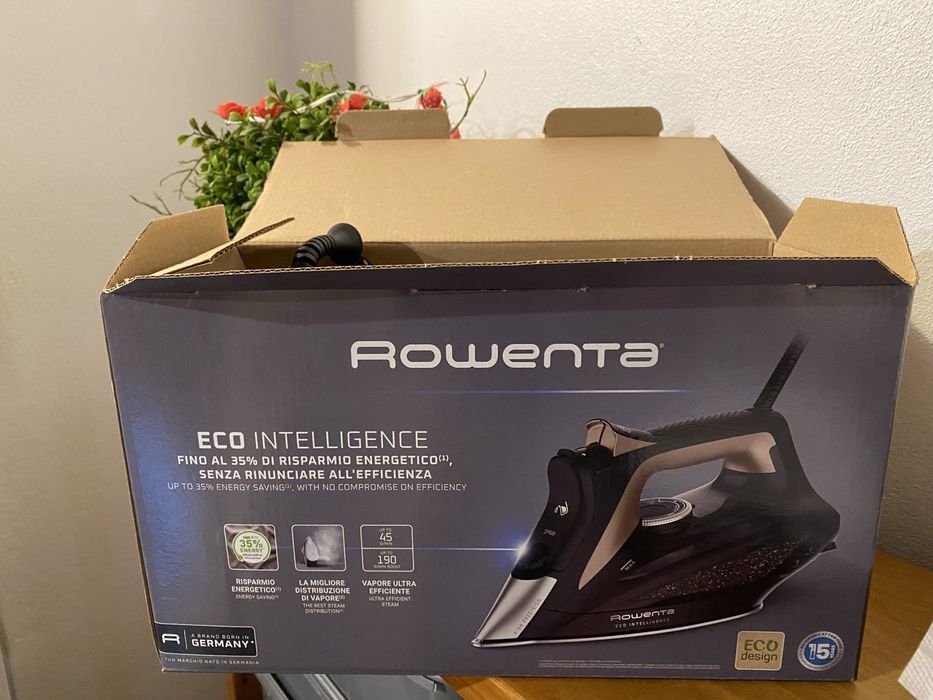 Ferro de passar na garantia ROWENTA ECO INTELLIGENCE