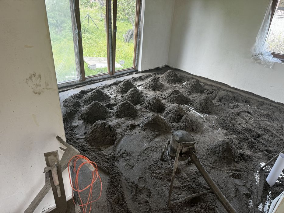 Posadzki wylewki maszynowe podbeton styrobeton