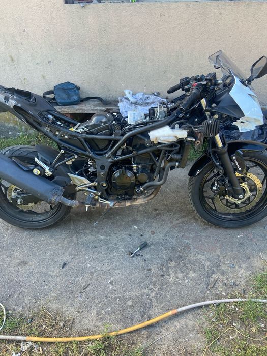 Розбор двигуна kawasaki sl 250 16 рік