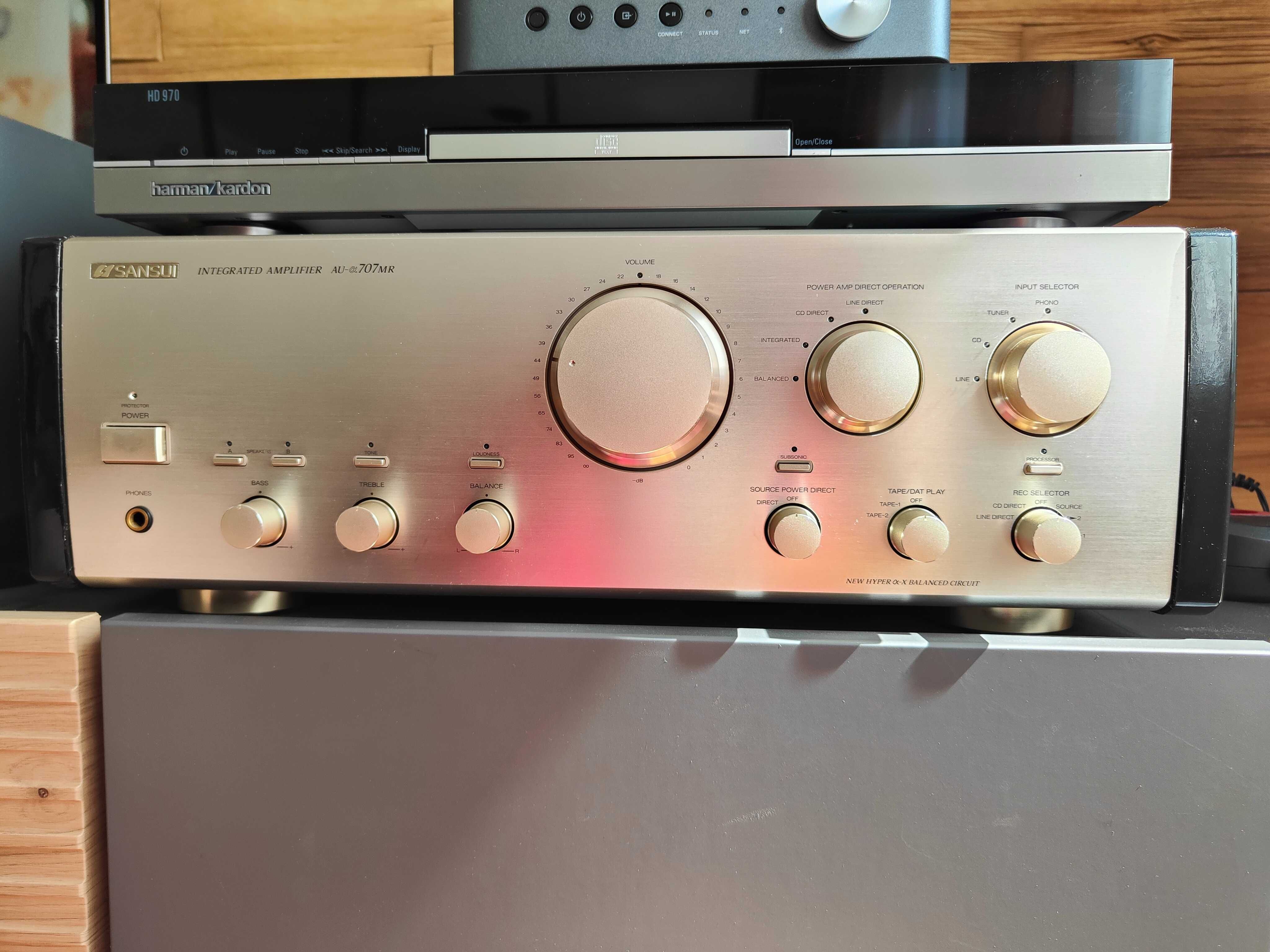 Sansui Au-α707MR wzmacniacz zintegrowany + trafo