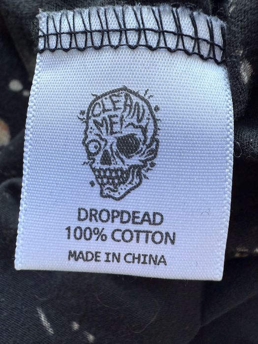 Платье-топ с принтом Drop Dead