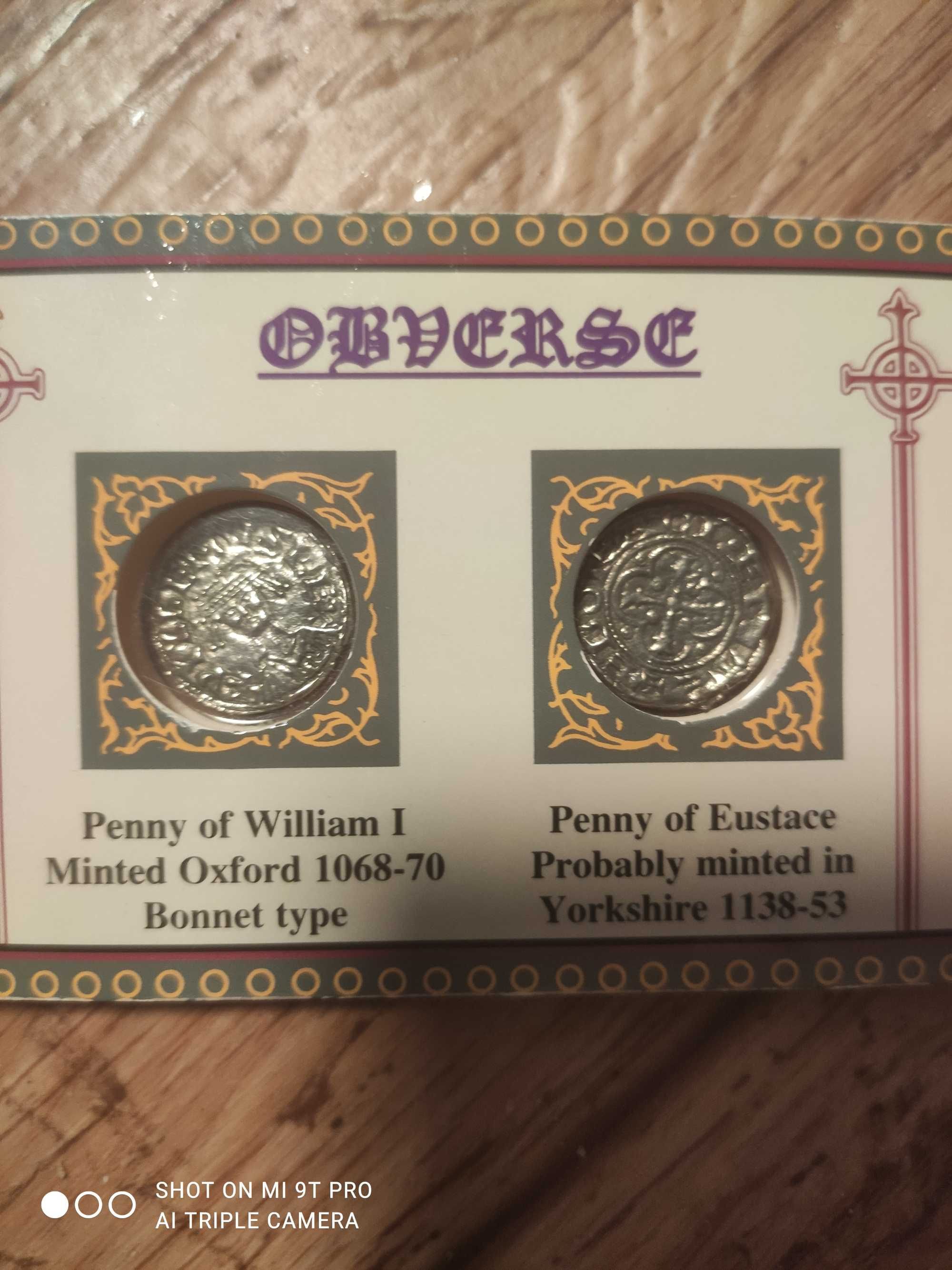 исторические монеты Англии 12 век