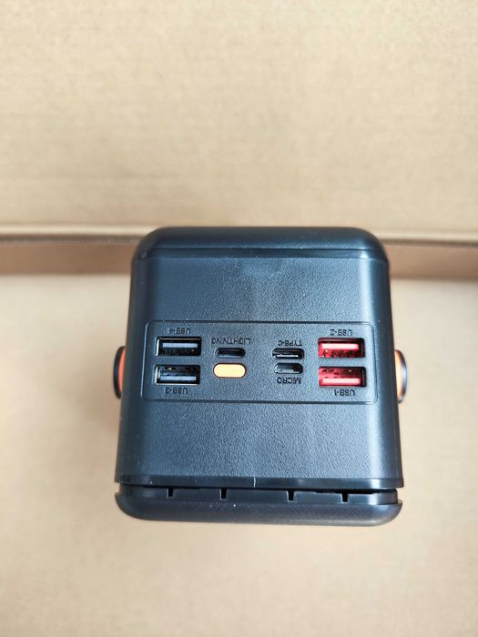 Корпус повербанка на 21 АКБ 18650+фонарь, ночник, 22.5W зарядка QC PD