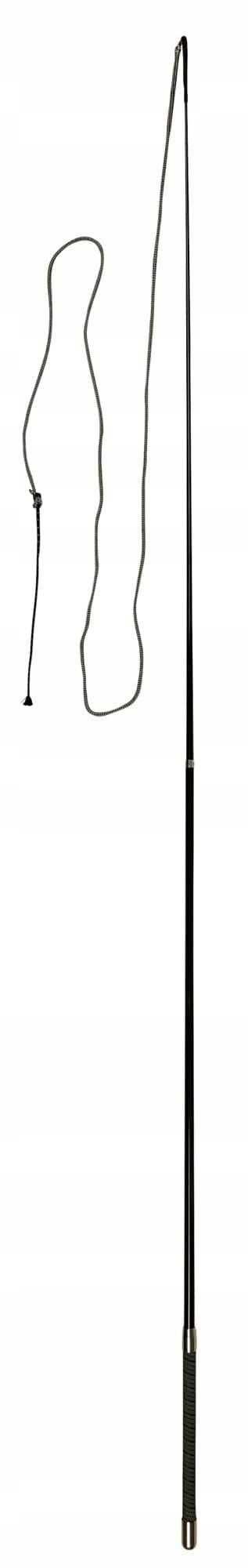 Bat do lonżowania czarny 180 cm – Covalliero
