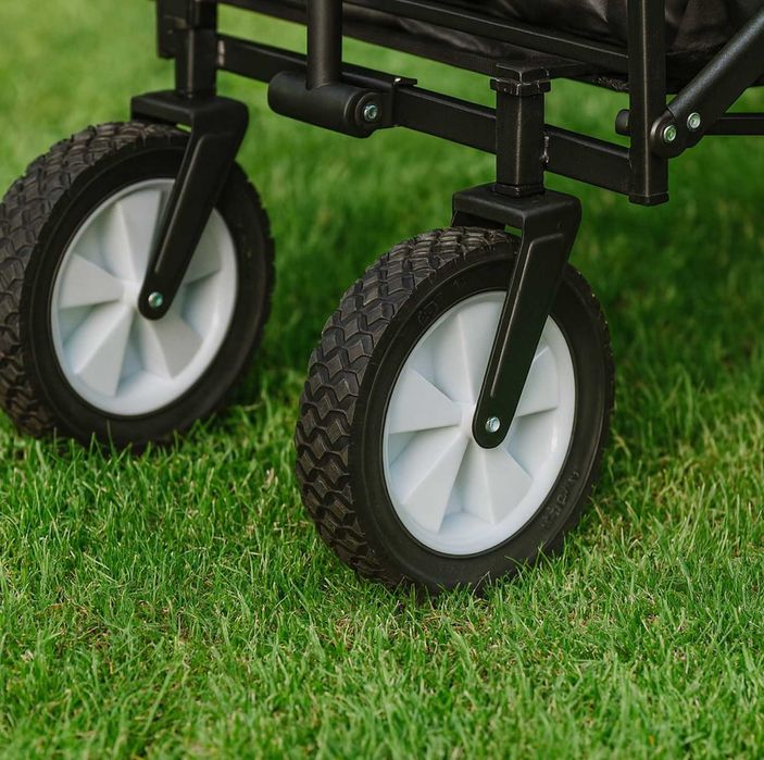 2w1 Mocny XXL 145L Wózek Wędkarski Turystyczny Transportowy + Gratis