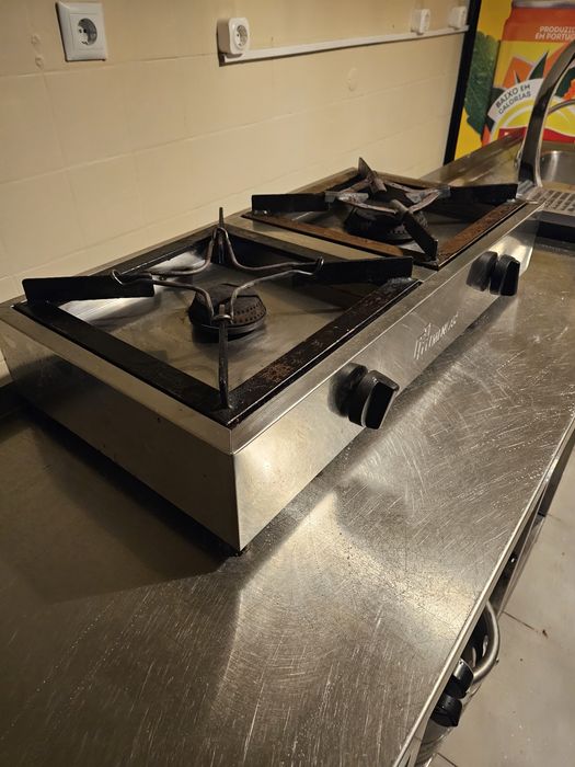 Fogão queimador 2 bicos usado