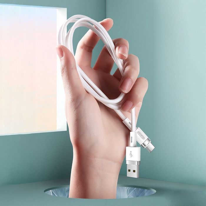 Joyroom Kabel Usb - Usb Typ C 2,4A 1,2 M (S-1224N2 White)